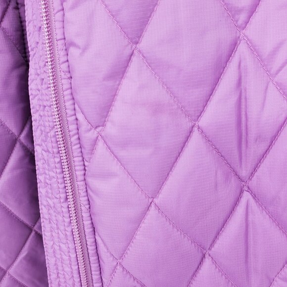 L.L. Bean Purple Quilted Zip Up Farm Chore Prep Sleeveless Winter Vest Medium - Picture 6 of 12